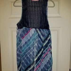 Sleeveless long Kimono